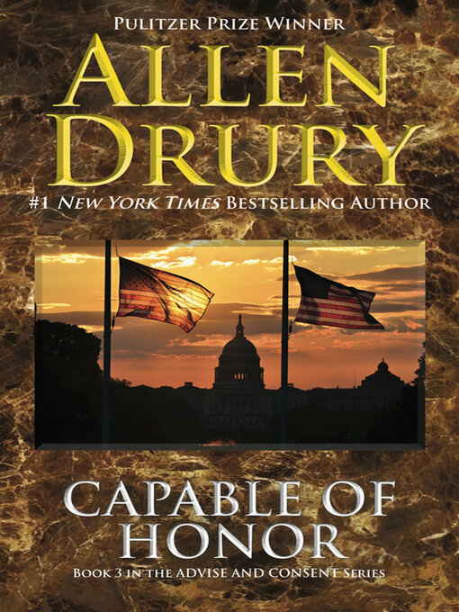 Title details for Capable of Honor by Allen Drury - Available